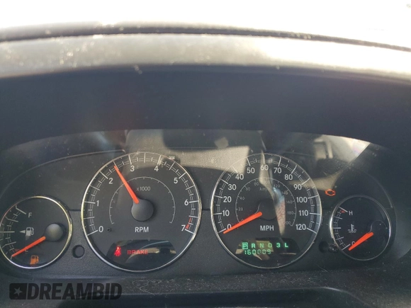 2005 Chrysler Sebring with VIN 1C3EL45R25N638552, listed as a Copart auction lot 53833645 with 160,009 mi miles and Salvage title. Bid and sale history available at DreamBid. Image 9.