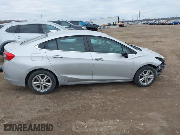 2017 Chevrolet Cruze LT with VIN 1G1BE5SM0H7268937, listed as a IAAI auction lot 41908020 with 108,456 mi miles and . Bid and sale history available at DreamBid. Image 14.