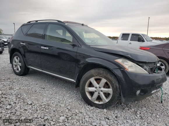 2007 Nissan Murano SL with VIN JN8AZ08T07W511471, listed as a Copart auction lot 78198414 with 0 mi miles and Clean Title. Bid and sale history available at carsss.com. Image 4.