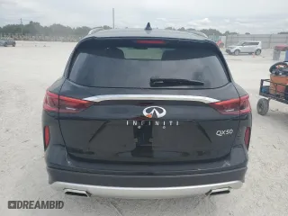 2020 Infiniti QX50 AUTOGRAPH with VIN 3PCAJ5M13LF112119, listed as a Copart auction lot 50405495 with 15,666 mi miles and Salvage Title. Bid and sale history available at carsss.com. Image 6.