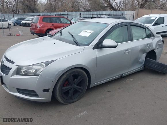 2012 Chevrolet Cruze LT w/2LT with VIN 1G1PG5SC4C7107877, listed as a IAAI auction lot 41884395 with 193,579 mi miles. Bid and sale history available at carsss.com. Image 18.