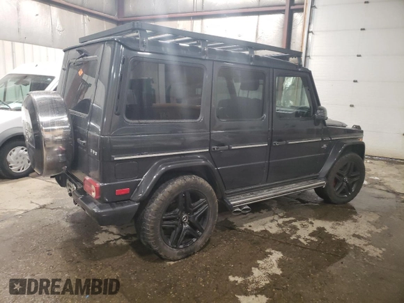 2016 Mercedes-Benz G-Class AMG G 63 with VIN WDCYC7DF3GX246022, listed as a Copart auction lot 83347694 with 0 mi miles and Salvage Title. Bid and sale history available at carsss.com. Image 3.