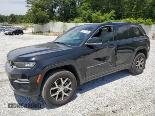 2023 Jeep Grand Cherokee Limited with VIN 1C4RJGBG7PC648659, listed as a Copart auction lot 54778195 with 9,987 mi miles and Salvage title. Bid and sale history available at DreamBid. Image 1.