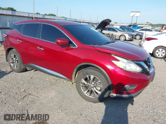 2016 Nissan Murano Platinum with VIN 5N1AZ2MG4GN169864, listed as a IAAI auction lot 42479126 with 105,133 mi miles and . Bid and sale history available at DreamBid. Image 1.