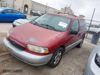 2000 Mercury Villager Sport with VIN 4M2XV12T6YDJ17027, listed as a IAAI auction lot 41498641 with 231,573 mi miles. Bid and sale history available at carsss.com. Image 2.