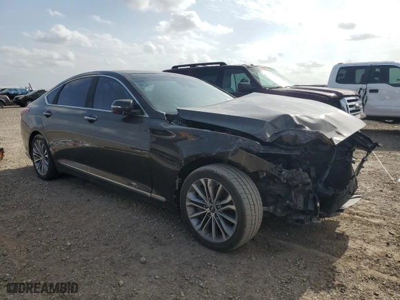 2017 Genesis G80 3.8L with VIN KMHGN4JE7HU168820, listed as a Copart auction lot 48424205 with 131,114 mi miles and Clean Title. Bid and sale history available at carsss.com. Image 4.