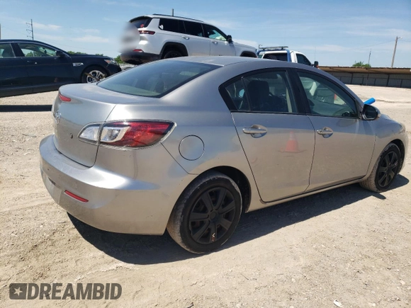 2013 Mazda 3 i SV with VIN JM1BL1TF6D1818810, listed as a Copart auction lot 56250385 with 218,119 mi miles and Clean title. Bid and sale history available at DreamBid. Image 3.