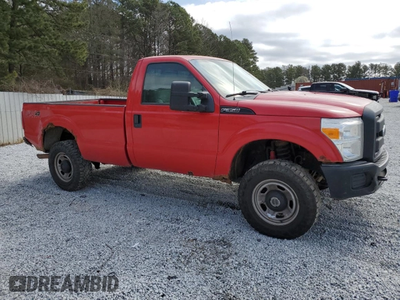 2012 Ford F-350 XL with VIN 1FTBF3B68CEB86727, listed as a Copart auction lot 47553045 with 119,933 mi miles and Clean Title. Bid and sale history available at DreamBid. Image 4.