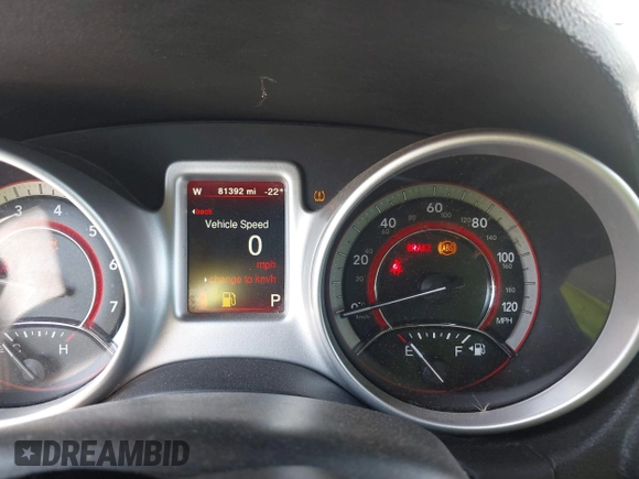 2019 Dodge Journey GT with VIN 3C4PDDEG6KT764702, listed as a IAAI auction lot 40551019 with 81,392 mi miles and . Bid and sale history available at carsss.com. Image 7.