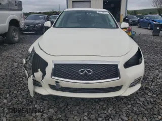 2016 Infiniti Q50 Premium with VIN JN1CV7AR7GM251575, listed as a Copart auction lot 55110115 with 238,751 mi miles and Salvage Title. Bid and sale history available at DreamBid. Image 5.