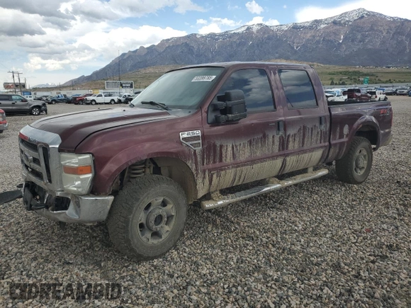 2010 Ford F-250 XL with VIN 1FTSW2BR4AEB13968, listed as a Copart auction lot 53399785 with 216,603 mi miles and Salvage title. Bid and sale history available at DreamBid. Image 1.