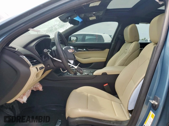 2023 Cadillac CT5 Premium Luxury with VIN 1G6DN5RW6P0131809, listed as a Copart auction lot 67114565 with 14,064 mi miles and Salvage title. Bid and sale history available at DreamBid. Image 7.