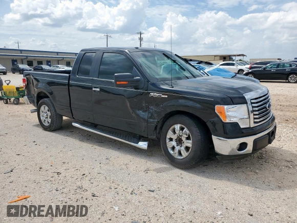 2011 Ford F-150 XL with VIN 1FTFX1CF6BFD01688, listed as a Copart auction lot 63905715 with 93,584 mi miles and Salvage title. Bid and sale history available at DreamBid. Image 4.