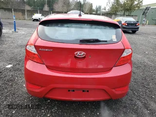 2015 Hyundai Accent Sport with VIN KMHCU5AEXFU205024, listed as a Copart auction lot 87318654 with 113,198 mi miles and Clean Title. Bid and sale history available at carsss.com. Image 6.