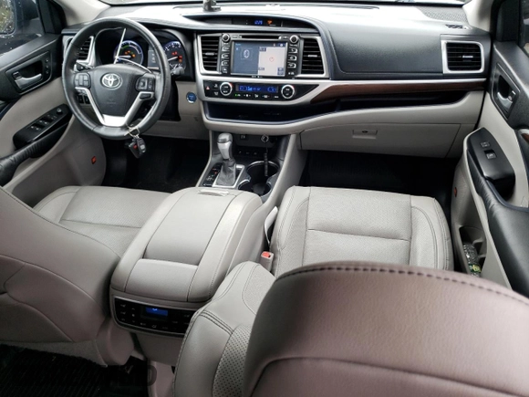 2015 Toyota Highlander Hybrid Limited with VIN 5TDDCRFH3FS009923, listed as a Copart auction lot 64925563 with 96,911 mi miles and Salvage Title. Bid and sale history available at carsss.com. Image 8.