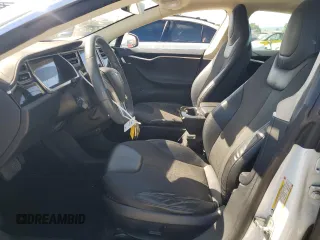 2013 Tesla Model S with VIN 5YJSA1AC7DFP10881, listed as a Copart auction lot 61485235 with 107,032 mi miles and Salvage title. Bid and sale history available at DreamBid. Image 7.