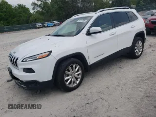2016 Jeep Cherokee Limited with VIN 1C4PJMDS9GW340821, listed as a Copart auction lot 54761795 with 98,114 mi miles and Salvage title. Bid and sale history available at DreamBid. Image 1.