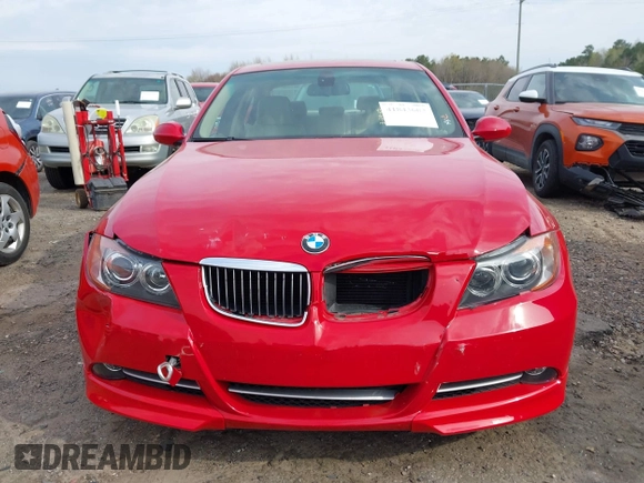 2007 BMW 3 Series 335i with VIN WBAVB73577PA87431, listed as a IAAI auction lot 41843603 with 99,329 mi miles. Bid and sale history available at carsss.com. Image 12.