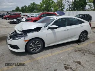 2017 Honda Civic EX z VIN 19XFC2F76HE040426, wystawiony jako Copart lot #57523685 z przebiegiem 88 413 mil mil oraz Szkoda całkowita • Salvage title. Historia ofert i sprzedaży dostępna na DreamBid. Obrazek 1.