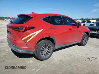 2024 Lexus NX 250 Premium with VIN 2T2GDCAZ6RC007597, listed as a Copart auction lot 42354975 with 71,863 mi miles and Salvage title. Bid and sale history available at DreamBid. Image 3.