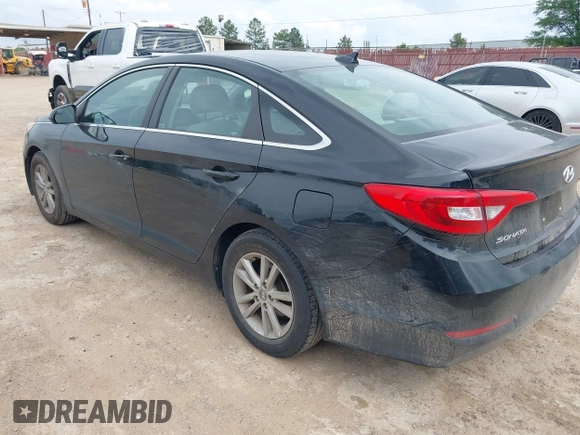2015 Hyundai Sonata 2.4L SE with VIN 5NPE24AF2FH202103, listed as a IAAI auction lot 42142210 with 155,371 mi miles. Bid and sale history available at carsss.com. Image 3.