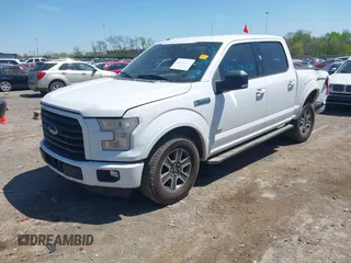 2015 Ford F-150 XL with VIN 1FTEW1CP5FKE17727, listed as a IAAI auction lot 42038024 with 142,441 mi miles. Bid and sale history available at carsss.com. Image 17.