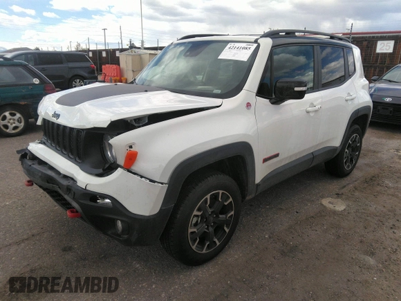 2023 Jeep Renegade Trailhawk with VIN ZACNJDC15PPP67715, listed as a IAAI auction lot 42141085 with 25,748 mi miles and . Bid and sale history available at DreamBid. Image 18.