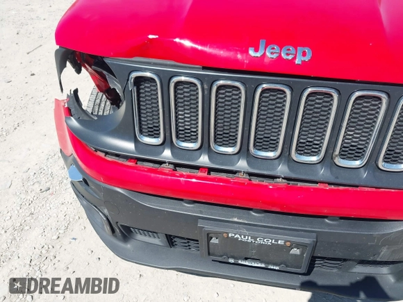 2018 Jeep Renegade Latitude with VIN ZACCJBBB7JPH12067, listed as a IAAI auction lot 42050297 with 103,916 mi miles and . Bid and sale history available at carsss.com. Image 18.