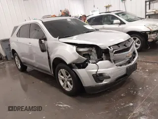2015 Chevrolet Equinox LS with VIN 2GNFLEEK7F6210210, listed as a IAAI auction lot 41863976 with 133,873 mi miles. Bid and sale history available at carsss.com. Image 1.