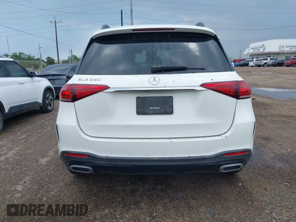 2020 Mercedes-Benz GLE 350 with VIN 4JGFB4JEXLA193905, listed as a IAAI auction lot 42347660 with 55,312 mi miles and . Bid and sale history available at DreamBid. Image 16.