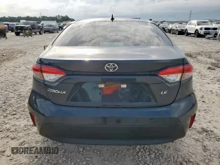 2024 Toyota Corolla LE with VIN 5YFB4MDE5RP081297, listed as a Copart auction lot 62408895 with 36,092 mi miles and Salvage title. Bid and sale history available at DreamBid. Image 6.