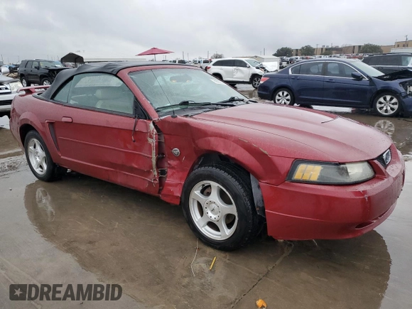 2004 Ford Mustang Deluxe с VIN 1FAFP444X4F112744, выставлен на аукционе Copart как лот 86508014 с пробегом 131 560 миль миль и Списание • Salvage title. История ставок и продаж доступна на DreamBid. Изображение 4.