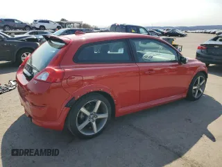 2011 Volvo C30 with VIN YV1672MK9B2245927, listed as a Copart auction lot 48177405 with 58,087 mi miles and Salvage Title. Bid and sale history available at carsss.com. Image 3.