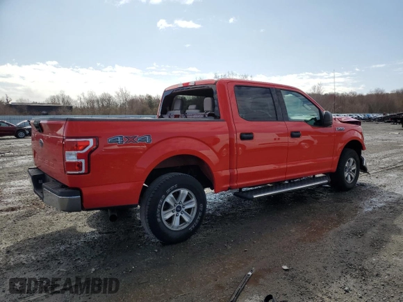 2018 Ford F-150 XL with VIN 1FTEW1E53JFA01866, listed as a Copart auction lot 49578625 with 85,690 mi miles and Salvage Title. Bid and sale history available at carsss.com. Image 3.