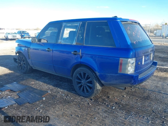 2008 Land Rover Range Rover with VIN SALMH13438A273608, listed as a IAAI auction lot 40869106 with 189,602 mi miles and . Bid and sale history available at DreamBid. Image 3.
