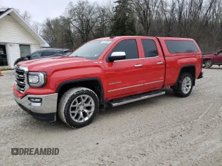 2017 GMC Sierra 1500 SLT z VIN 1GTV2NEC0HZ150830, wystawiony jako Copart lot #52316295 z przebiegiem 87 624 mil mil oraz Szkody całkowita. Historia ofert i sprzedaży dostępna na DreamBid. Obrazek 1.