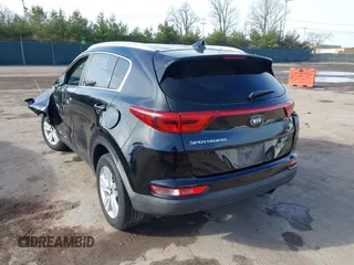 2017 Kia Sportage LX with VIN KNDPM3AC4H7133540, listed as a IAAI auction lot 41840390 with 112,008 mi miles and . Bid and sale history available at carsss.com. Image 3.