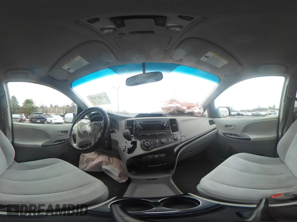 2012 Toyota Sienna LE with VIN 5TDJK3DCXCS040253, listed as a IAAI auction lot 41957623 with 164,780 mi miles. Bid and sale history available at carsss.com. Image 18.