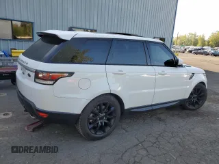 2015 Land Rover Range Rover Sport HSE with VIN SALWR2VF6FA534401, listed as a Copart auction lot 54190775 with 81,329 mi miles and Salvage title. Bid and sale history available at DreamBid. Image 3.