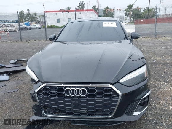 2023 Audi A5 Sportback S line Premium Plus with VIN WAUFACF57PA038841, listed as a IAAI auction lot 41507457 with 1 mi miles. Bid and sale history available at carsss.com. Image 12.