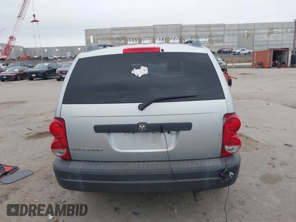 2006 Dodge Durango SXT with VIN 1D4HB38N86F121320, listed as a IAAI auction lot 42427186 with 195,607 mi miles and . Bid and sale history available at DreamBid. Image 16.