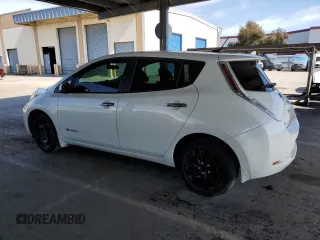 2015 Nissan LEAF S with VIN 1N4AZ0CP0FC329622, listed as a Copart auction lot 53192495 with 78,657 mi miles and Clean Title. Bid and sale history available at carsss.com. Image 2.