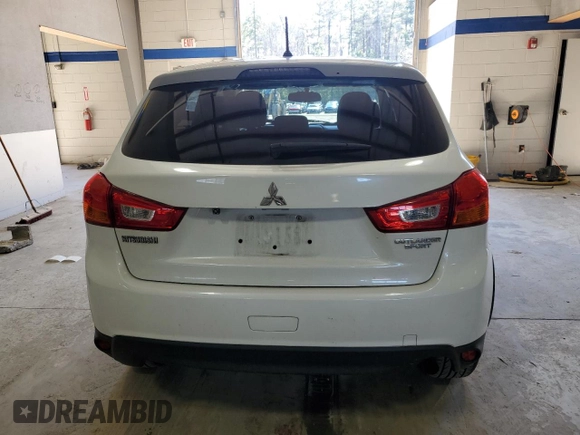 2016 Mitsubishi Outlander Sport 2.0 ES with VIN JA4AP3AUXGZ041349, listed as a Copart auction lot 44513915 with 171,356 mi miles and Salvage Title. Bid and sale history available at carsss.com. Image 6.