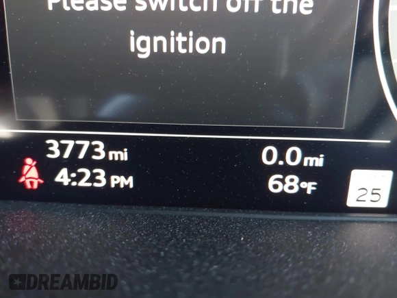 2024 Audi Q5 S line Prestige with VIN WA1FAAFY5R2134976, listed as a IAAI auction lot 42058820 with 3,773 mi miles and . Bid and sale history available at DreamBid. Image 16.