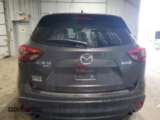 2016 Mazda CX-5 Grand Touring with VIN JM3KE4DY0G0765406, listed as a Copart auction lot 46499385 with 116,155 mi miles and Salvage Title. Bid and sale history available at carsss.com. Image 6.