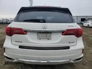 2017 Acura MDX Sport Hybrid w/Advance Pkg with VIN 5FRYD7H7XHB000939, listed as a Copart auction lot 44944615 with 114,820 mi miles and Salvage Title. Bid and sale history available at carsss.com. Image 6.