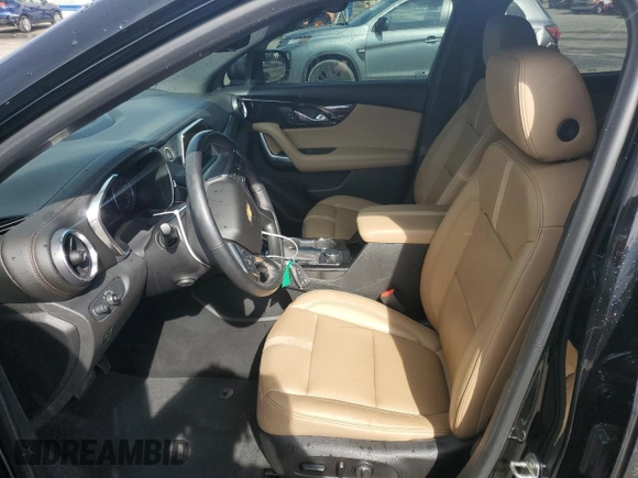 2019 Chevrolet Blazer Premier with VIN 3GNKBFRS1KS605089, listed as a Copart auction lot 44429355 with 28,665 mi miles and Salvage title. Bid and sale history available at DreamBid. Image 7.