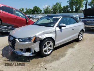 2015 Audi A3 z VIN WAU7FLFFXF1109818, wystawiony jako Copart lot #58833324 z przebiegiem 5 525 mil mil oraz Szkoda całkowita • Salvage title. Historia ofert i sprzedaży dostępna na DreamBid. Obrazek 1.