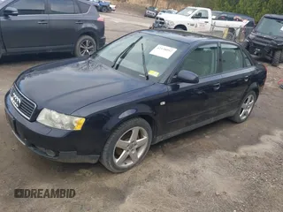 2003 Audi A4 1.8T with VIN WAULC68E93A137540, listed as a IAAI auction lot 42138092 with 194,935 mi miles. Bid and sale history available at carsss.com. Image 2.