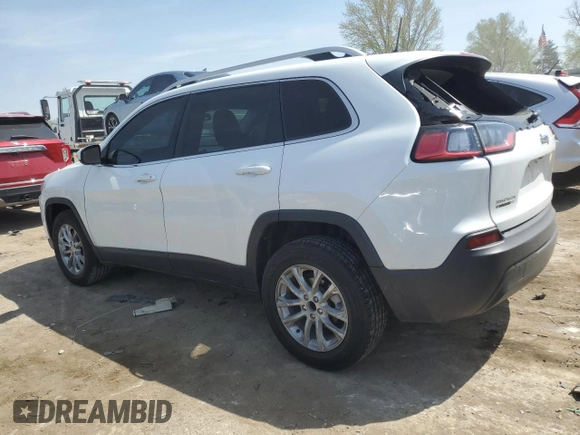 2019 Jeep Cherokee Latitude с VIN 1C4PJLCB9KD313506, выставлен на аукционе Copart как лот 52672515 с пробегом 136 496 миль миль и Списание • Salvage title. История ставок и продаж доступна на DreamBid. Изображение 2.